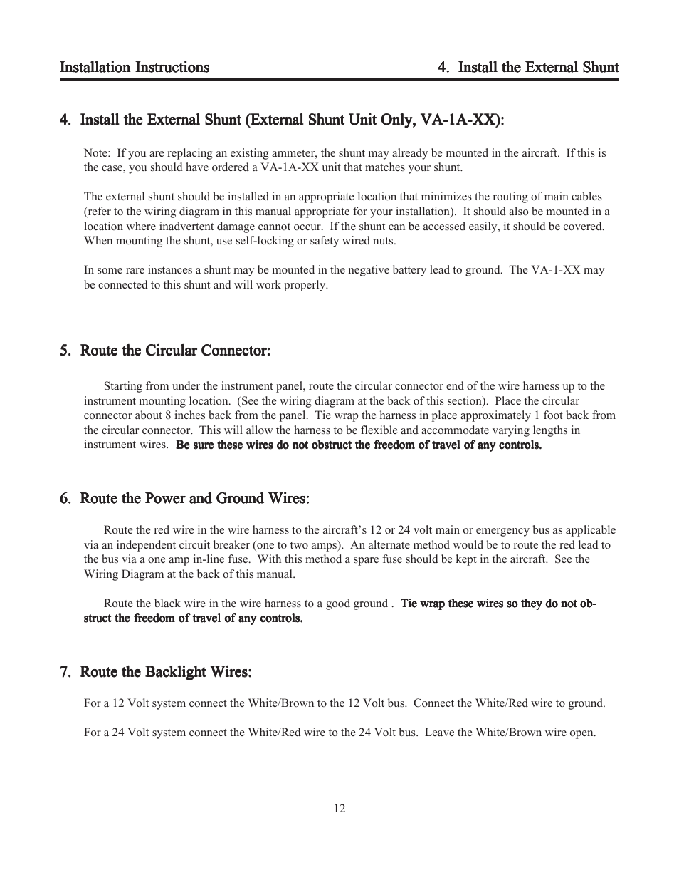Electronics International VA-1A User Manual | Page 14 / 25