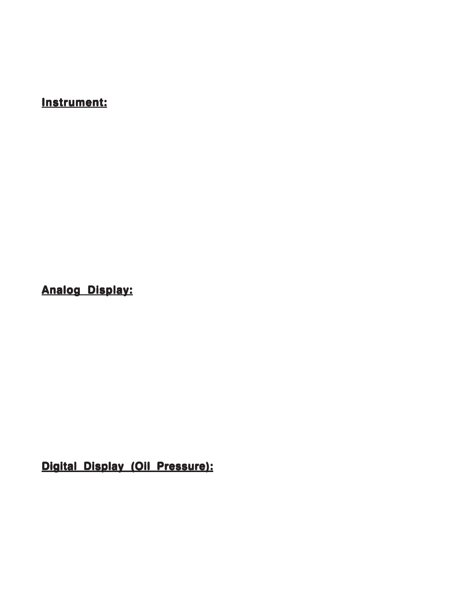 Operating instructions | Electronics International OPT-1 User Manual | Page 5 / 14