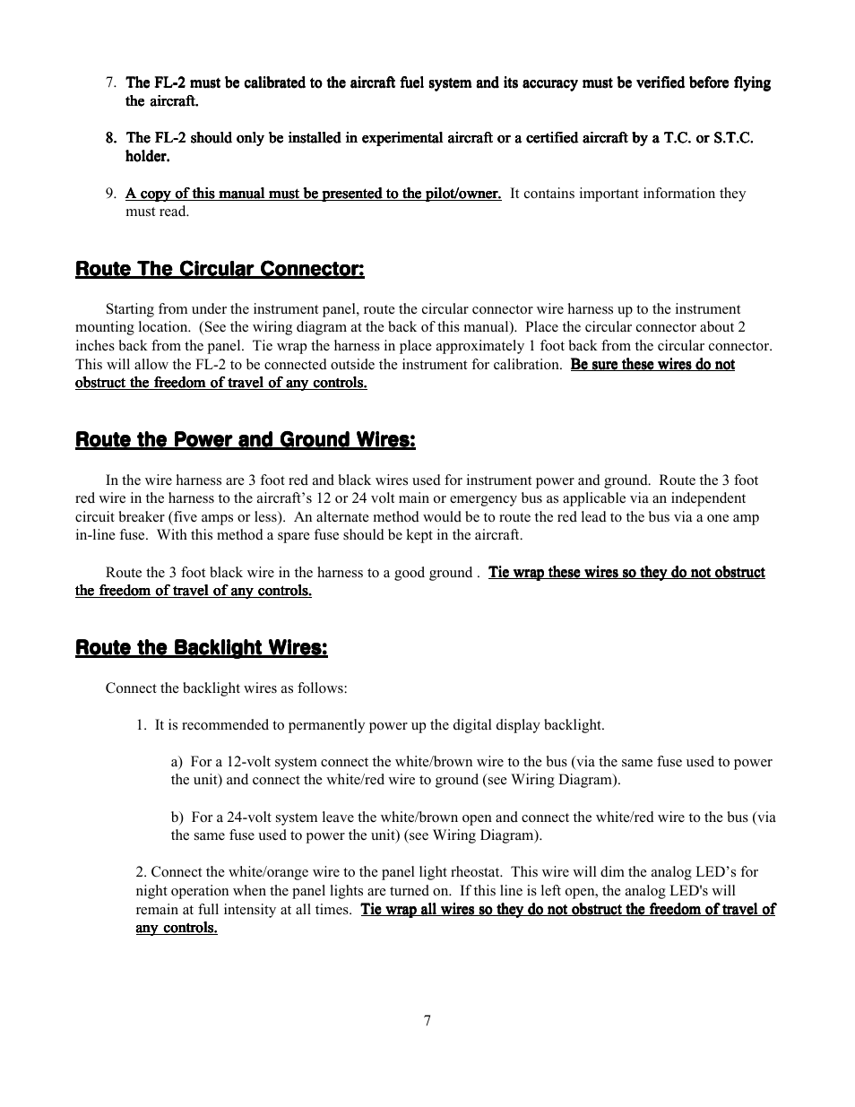 Electronics International FL-2 User Manual | Page 9 / 26