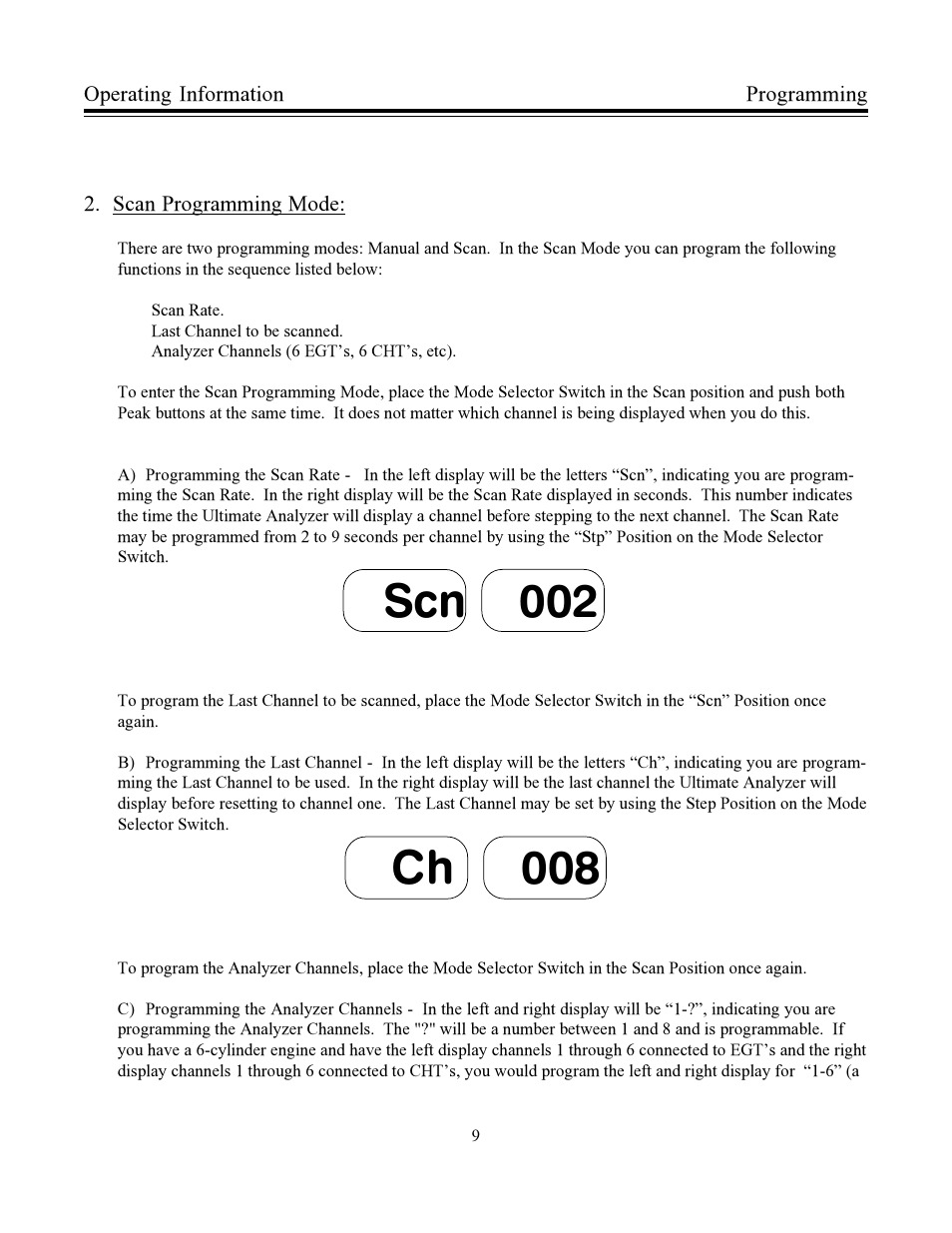Electronics International US-8A User Manual | Page 12 / 37