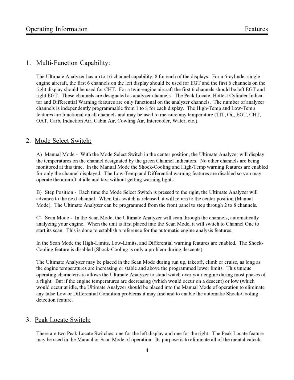 Electronics International US-8A User Manual | Page 7 / 37