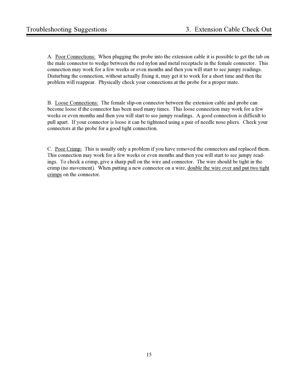 Electronics International CA-1 User Manual | Page 18 / 22