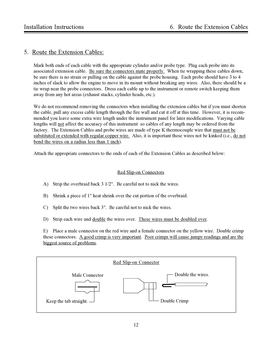 Installation instructions | Electronics International TC-1P User Manual | Page 15 / 22