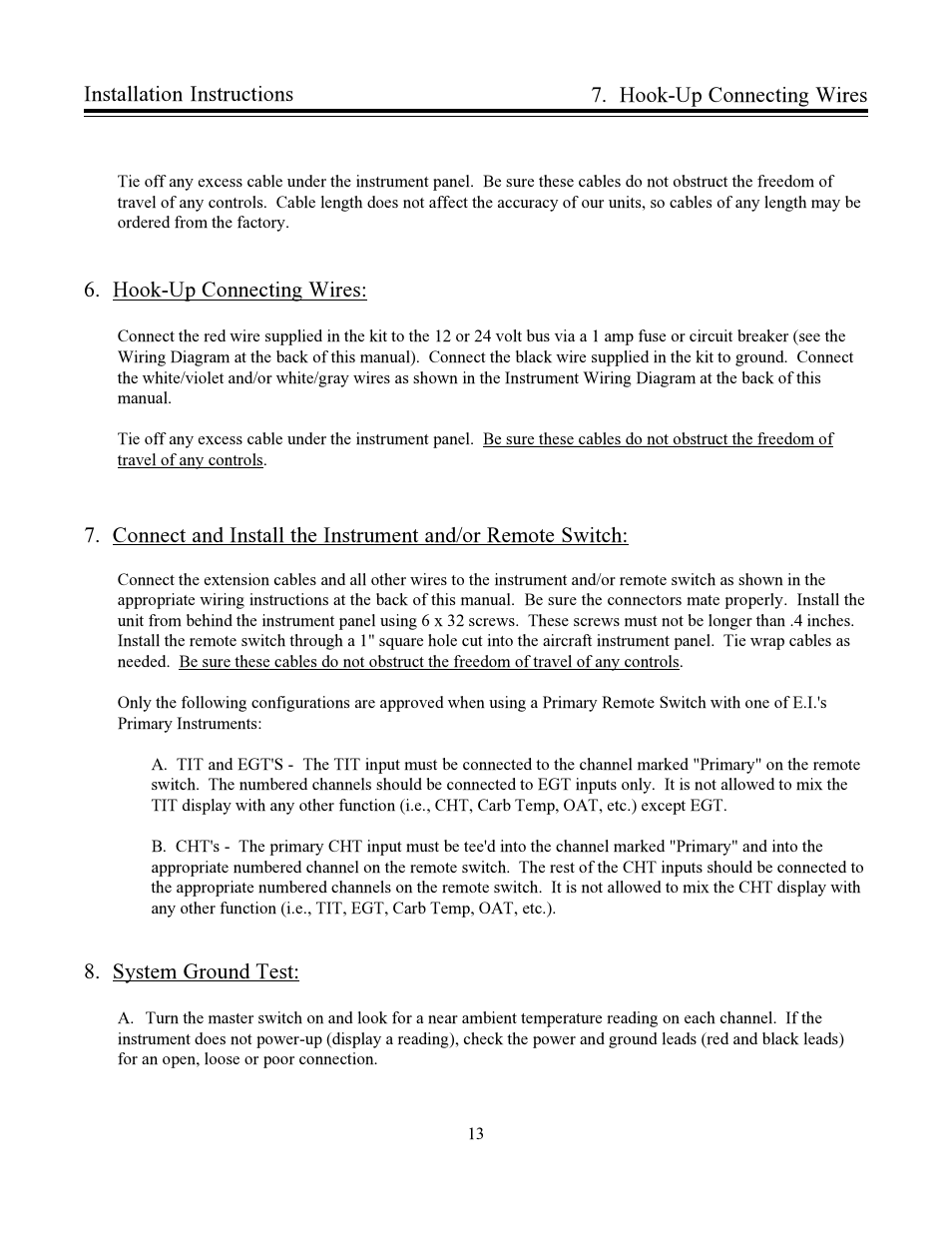 Electronics International TC-1P User Manual | Page 16 / 22