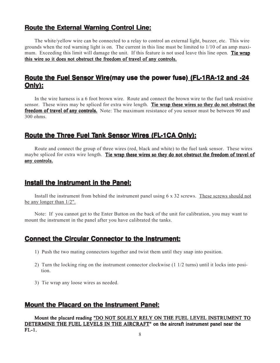 Electronics International FL-1 User Manual | Page 10 / 26