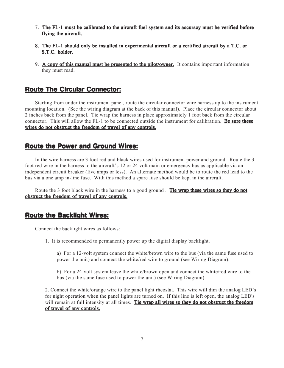 Electronics International FL-1 User Manual | Page 9 / 26