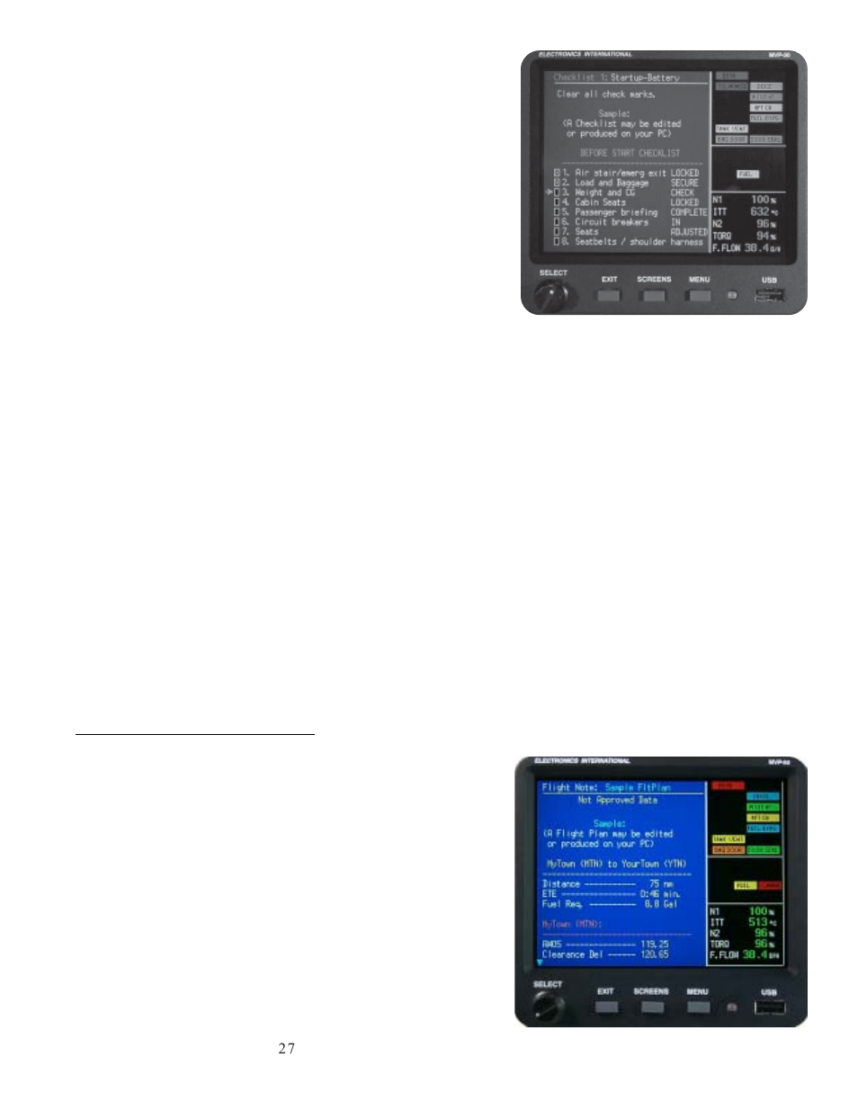 Electronics International MVP-50T User Manual | Page 30 / 77