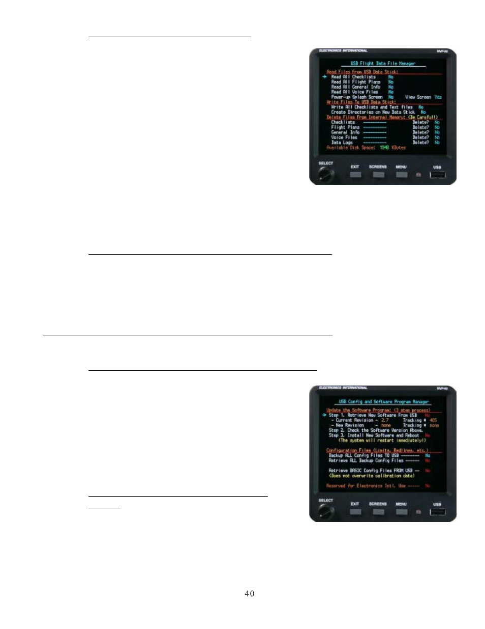 Electronics International MVP-50T User Manual | Page 40 / 77