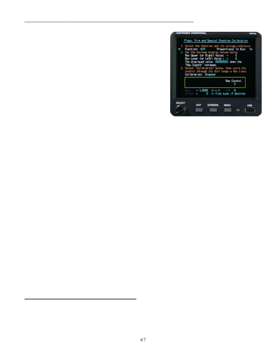 Electronics International MVP-50T User Manual | Page 47 / 77