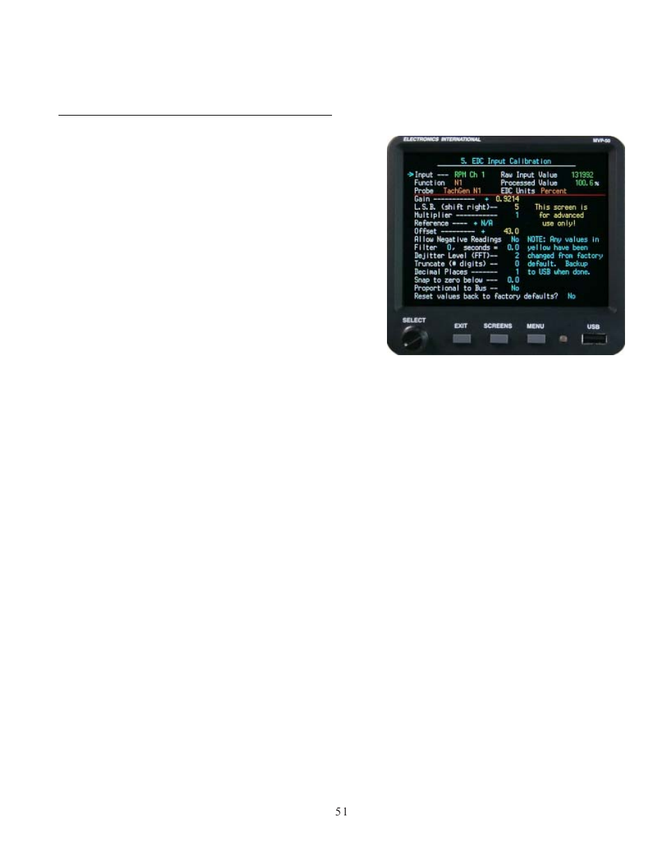 Electronics International MVP-50T User Manual | Page 51 / 77