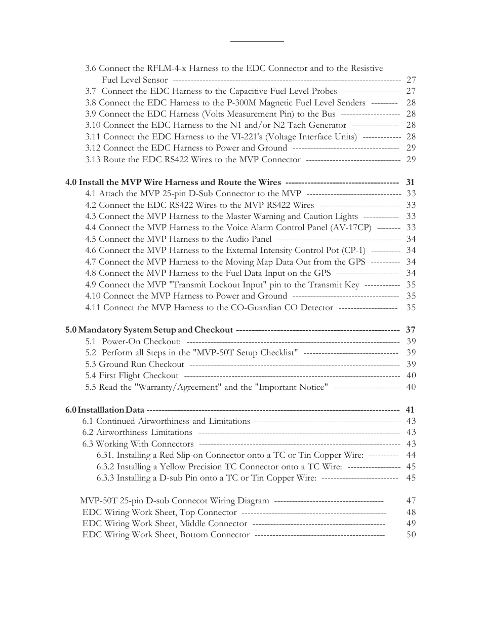Electronics International MVP-50T User Manual | Page 7 / 79