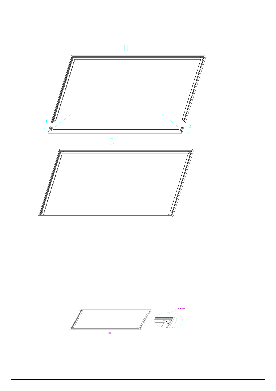 Elite Screens ezFrame Plus Series User Manual | Page 3 / 8