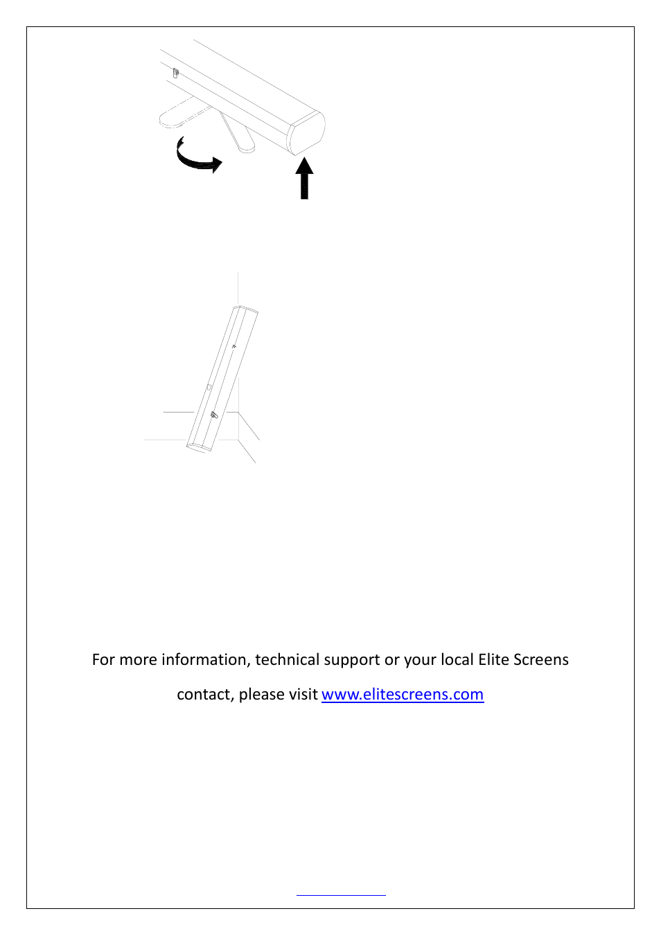 Elite Screens ezCinema Series User Manual | Page 7 / 7