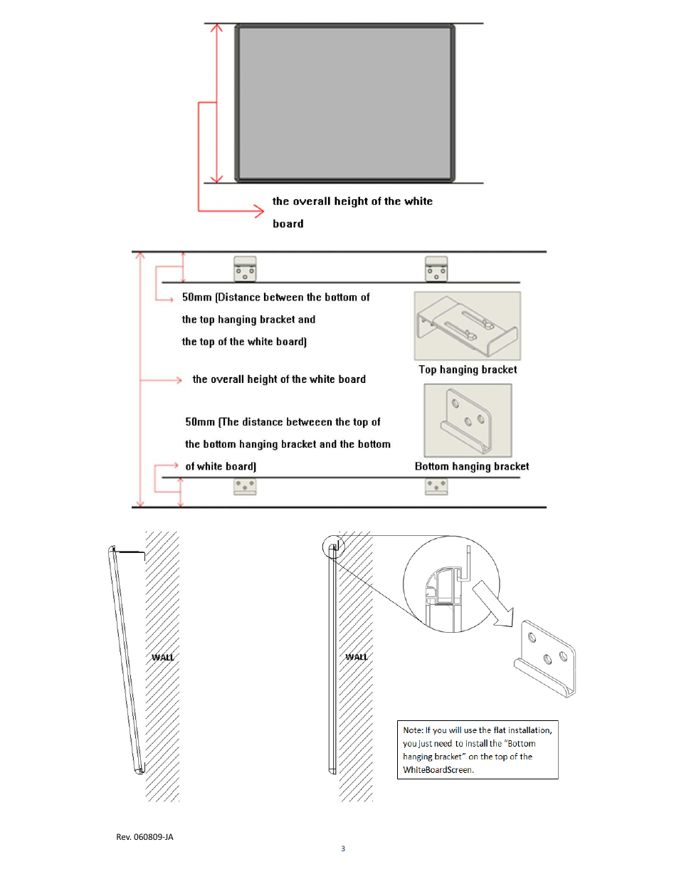 Elite Screens WhiteBoardScreen User Manual | Page 4 / 11