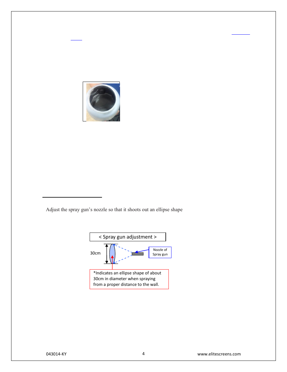 Elite Screens ChromaFlux (Water Based) User Manual | Page 4 / 9