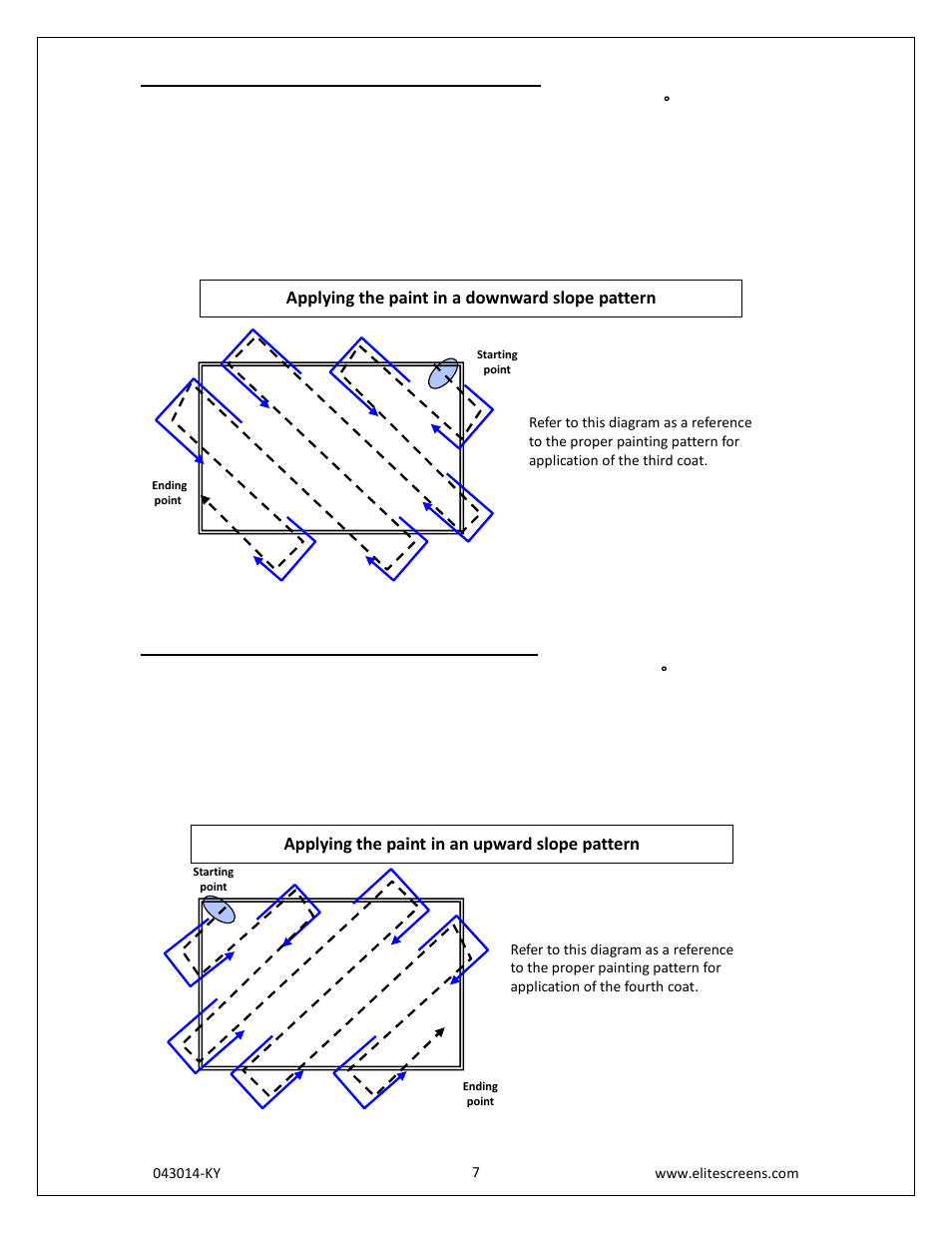 Elite Screens ChromaFlux (Water Based) User Manual | Page 7 / 9