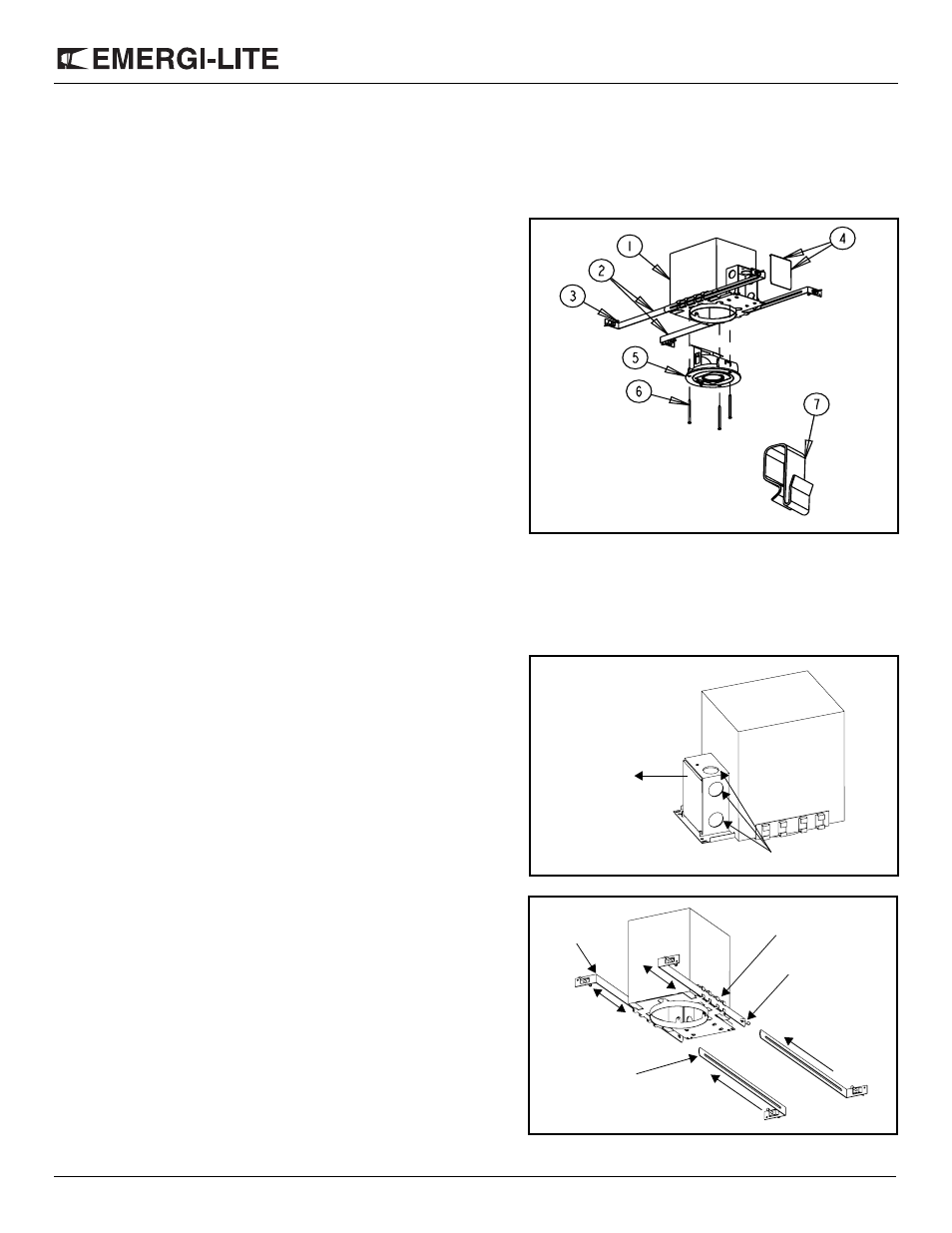 Emergi-Lite EFR2 Distinction Series User Manual | 2 pages