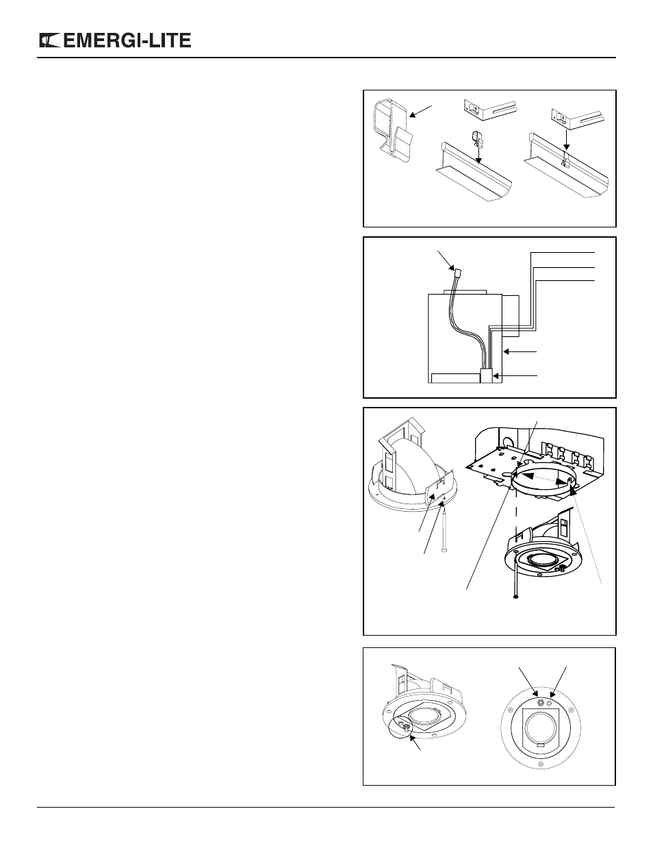 Distinction series - self-powered pot-lite | Emergi-Lite EFR2 Distinction Series User Manual | Page 2 / 2