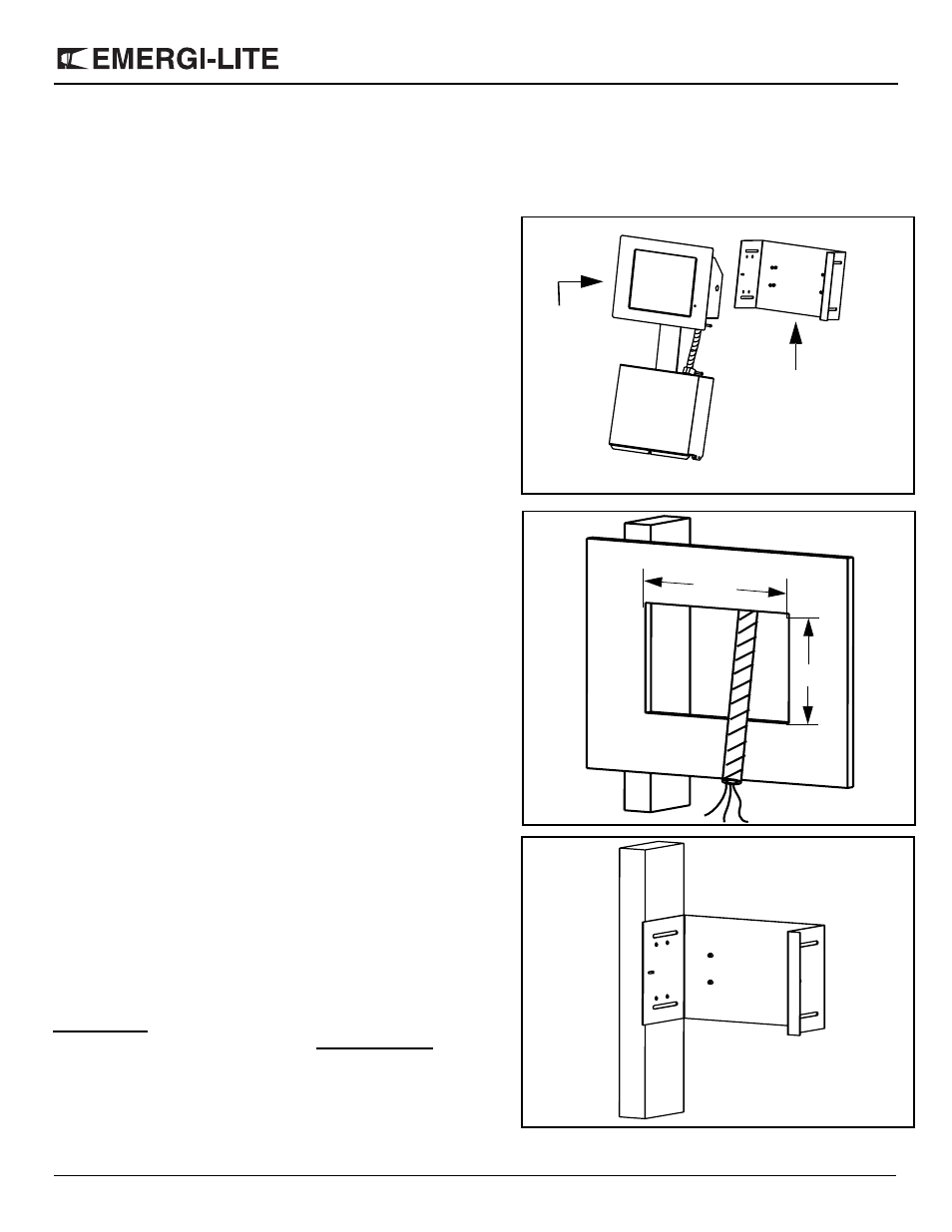 Emergi-Lite Mini Revelation Battery Series User Manual | 4 pages
