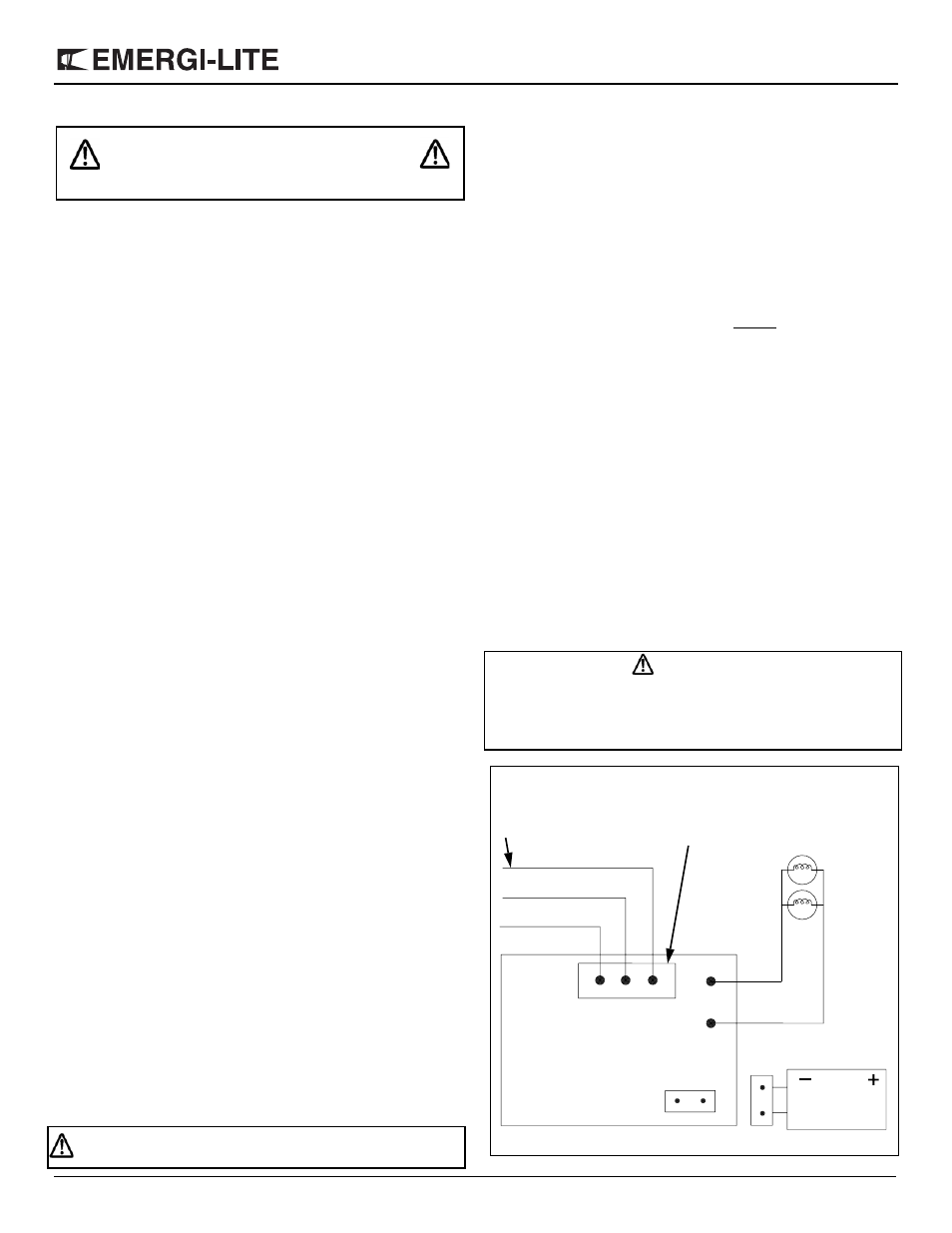 Emergi-Lite TS Series User Manual | 1 page