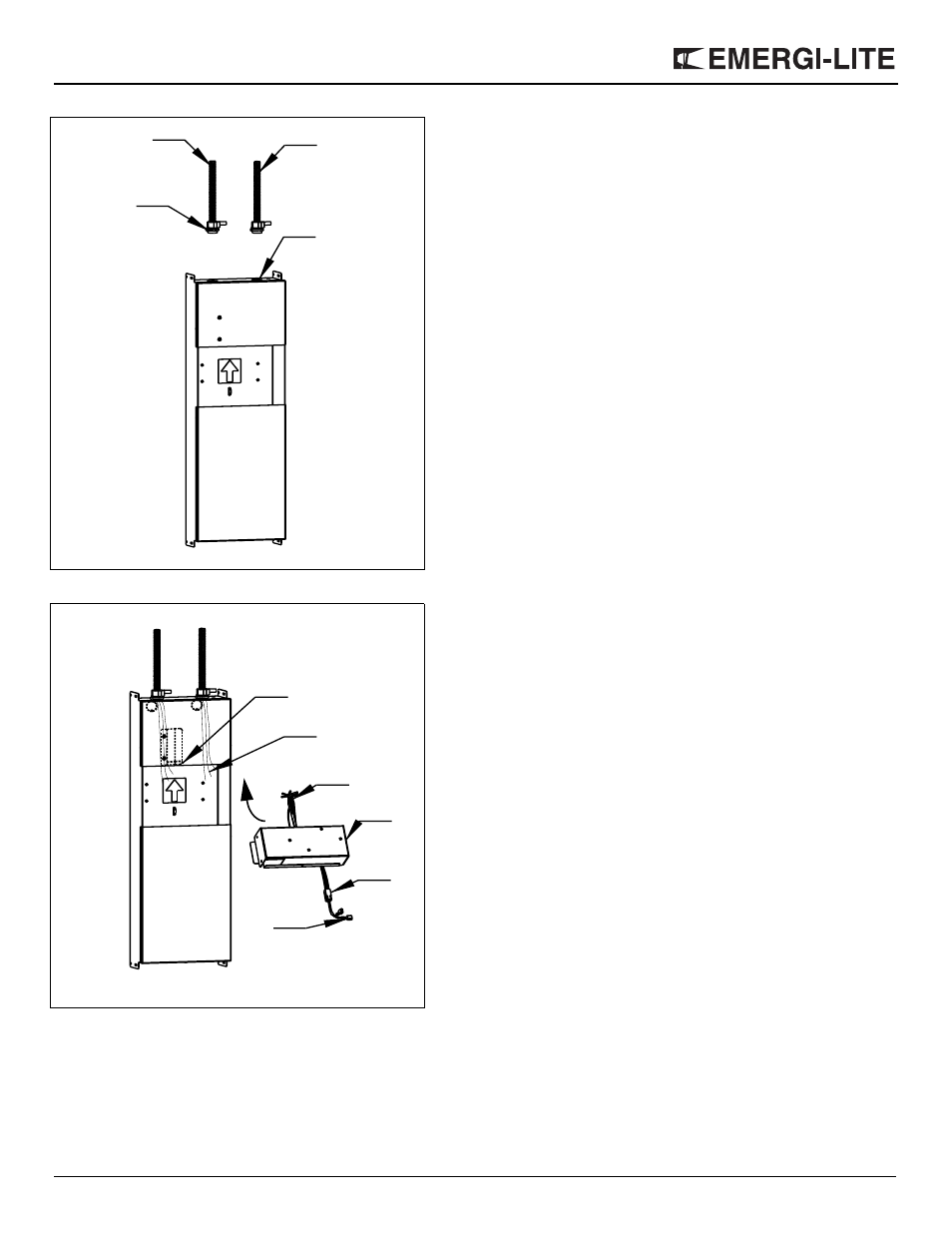 Retract-lite – emergency lighting, Battery installation (figure 7a, b, c) | Emergi-Lite Revelation Battery Series User Manual | Page 3 / 4