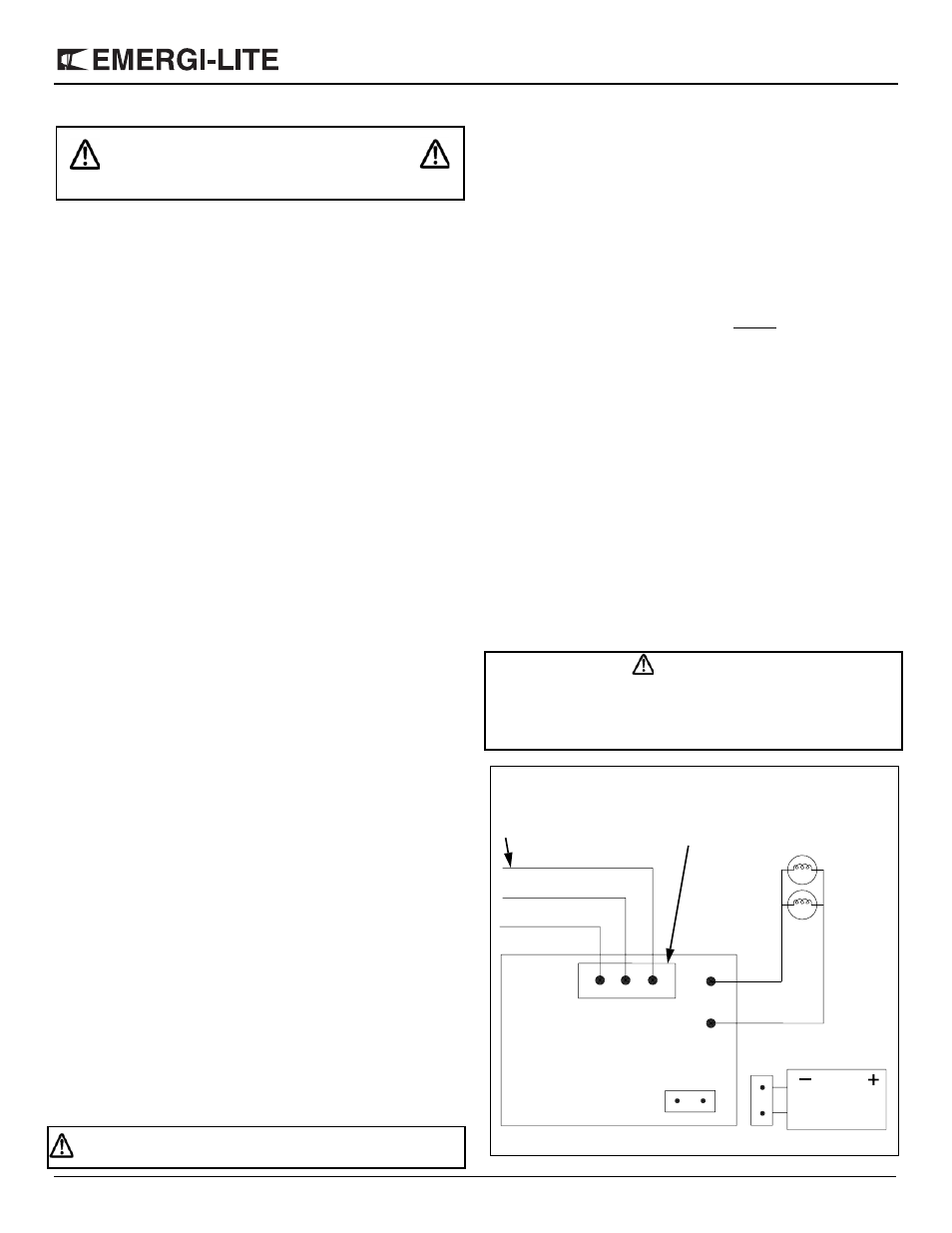 Emergi-Lite JA Series User Manual | 1 page