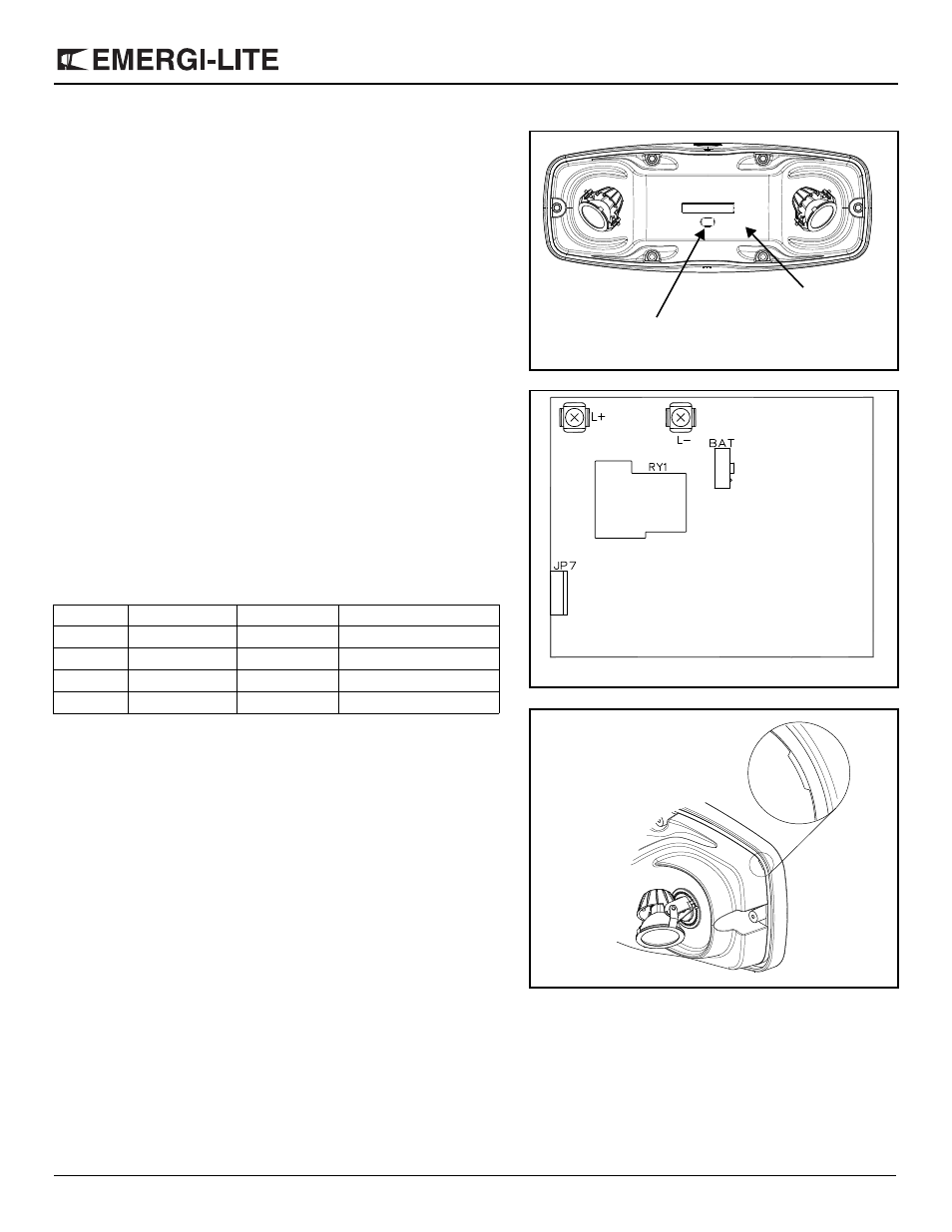 Sv series – survive-all, Unit testing manual testing, Automatic testing and diagnostics | Food processing facilities, Maintenance (all models) | Emergi-Lite Survive-All SV Series User Manual | Page 4 / 4