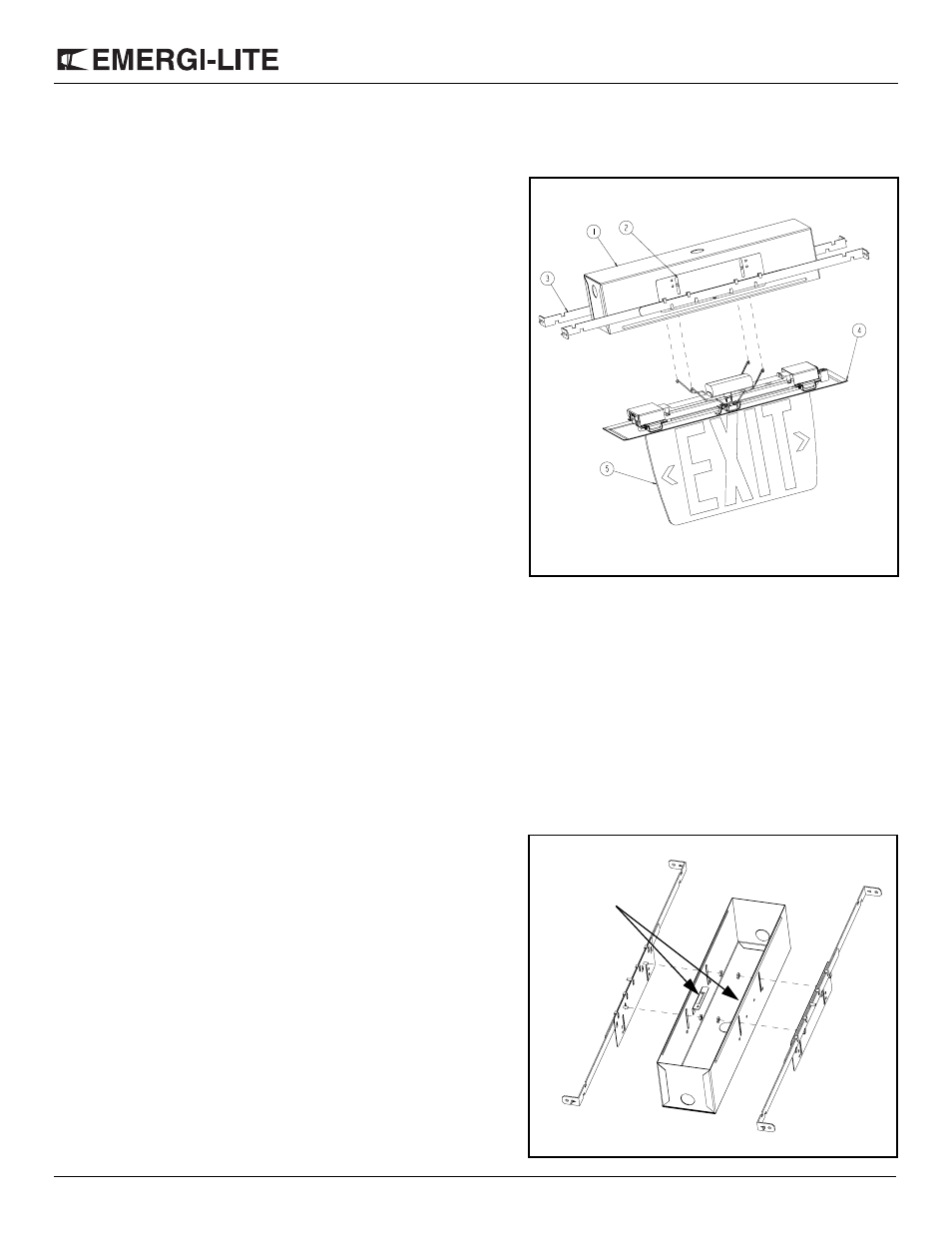 Emergi-Lite Prestige Economizer Series - Recessed ceiling-mount User Manual | 2 pages