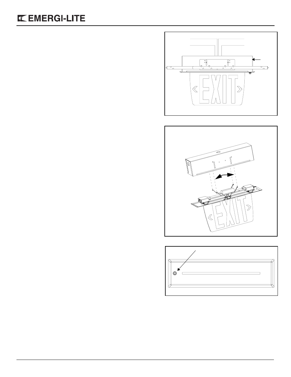 Prestige series - edge-lit led exit series, Self powered models, Maintenance | Emergi-Lite Prestige Economizer Series - Recessed ceiling-mount User Manual | Page 2 / 2