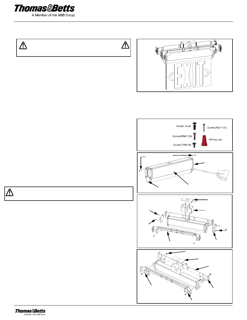 Emergi-Lite Total Edge Series User Manual | 4 pages