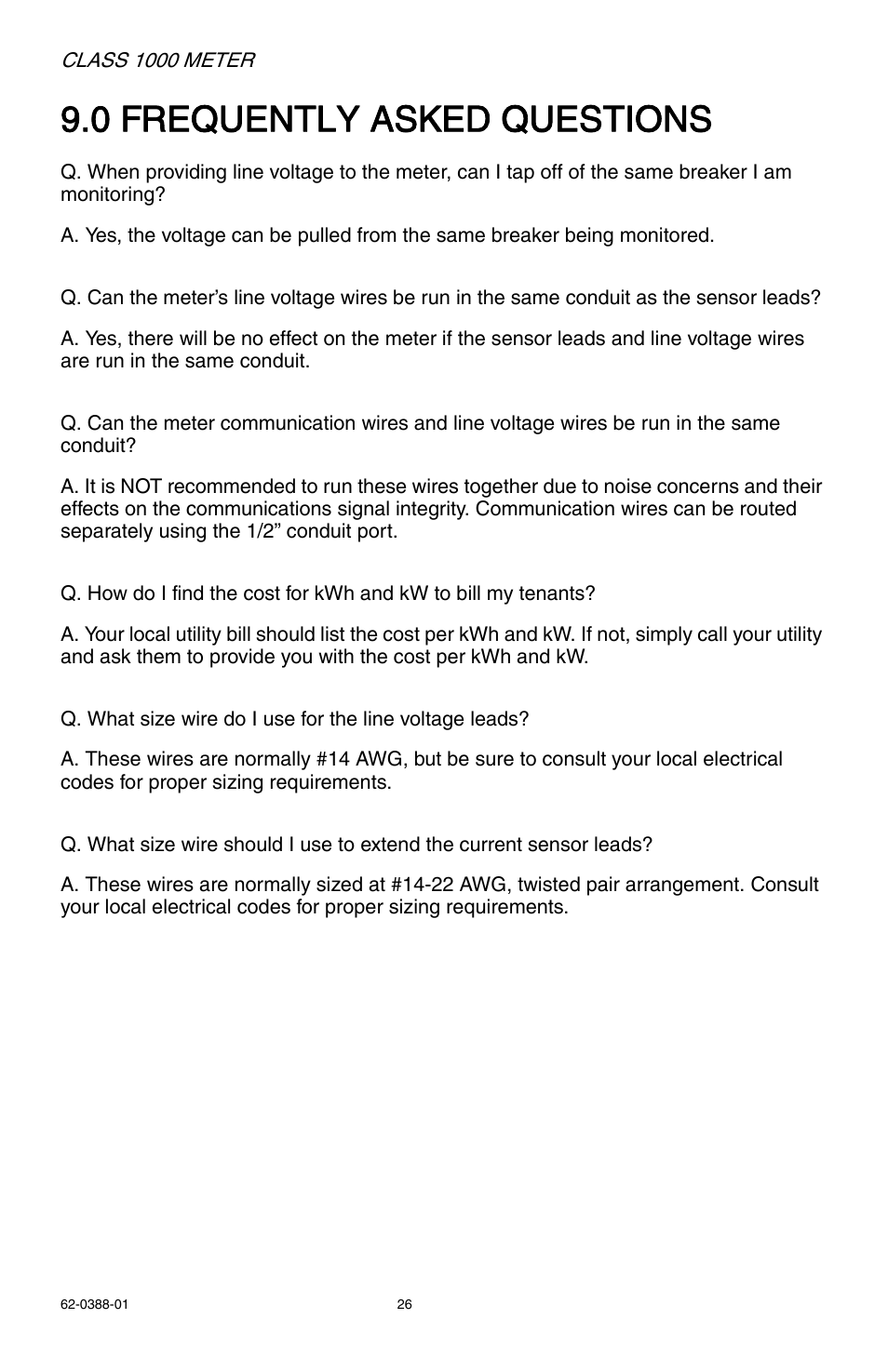 0 frequently asked questions | E-Mon E10-2277200JKIT User Manual | Page 26 / 32