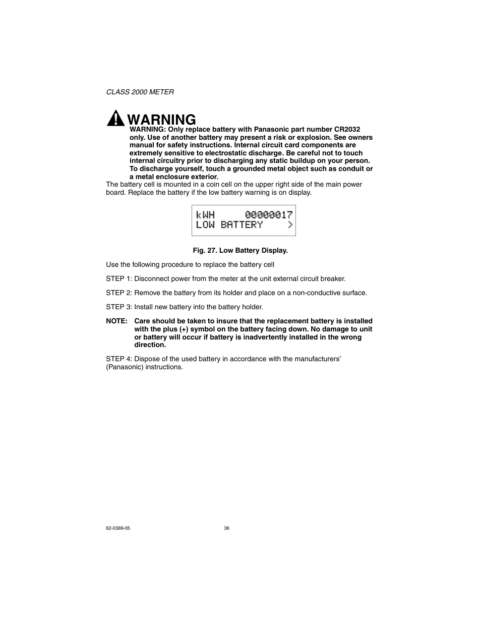 Warning | E-Mon E20-6003200J-D-KIT User Manual | Page 36 / 52