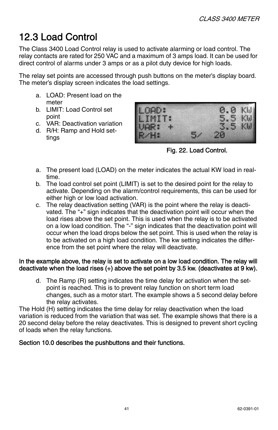 3 load control | E-Mon E34-6003200R*KIT User Manual | Page 41 / 52