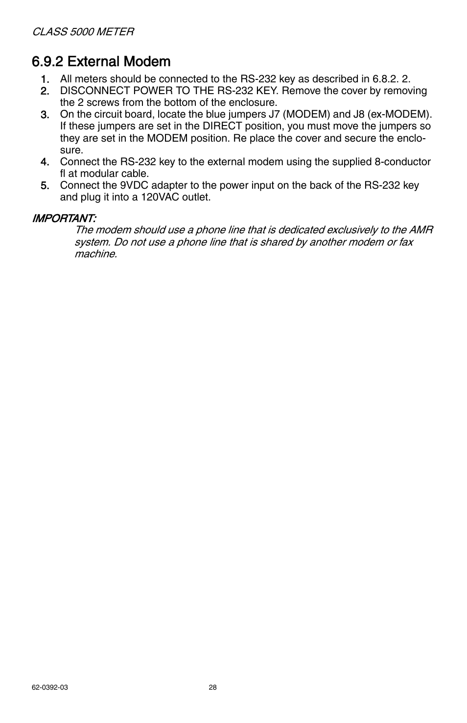2 external modem | E-Mon E50-6003200R*KIT User Manual | Page 28 / 64