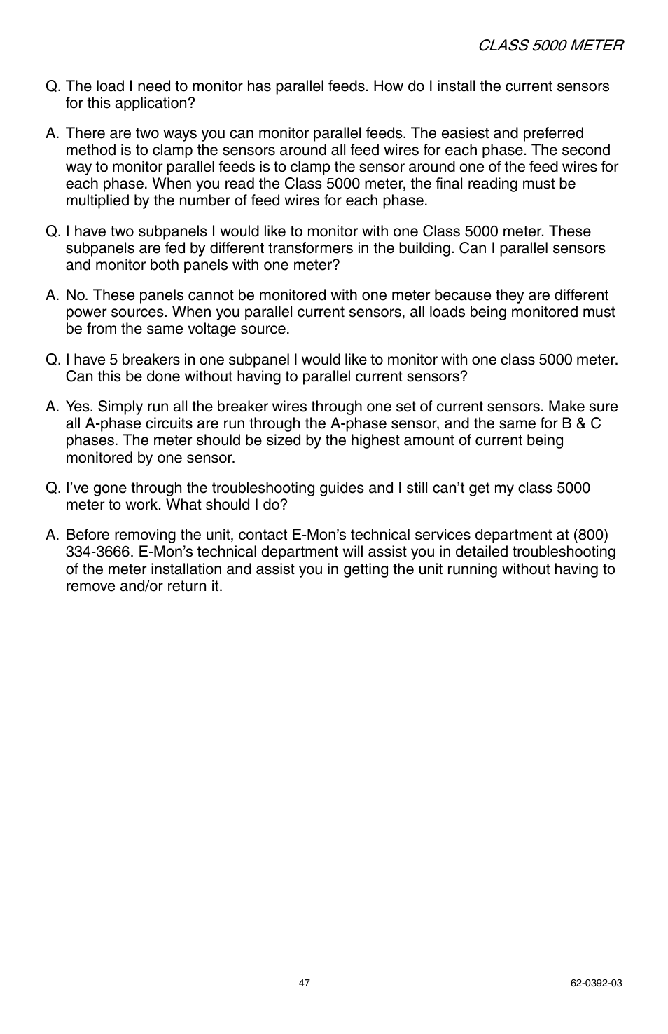 E-Mon E50-6003200R*KIT User Manual | Page 47 / 64