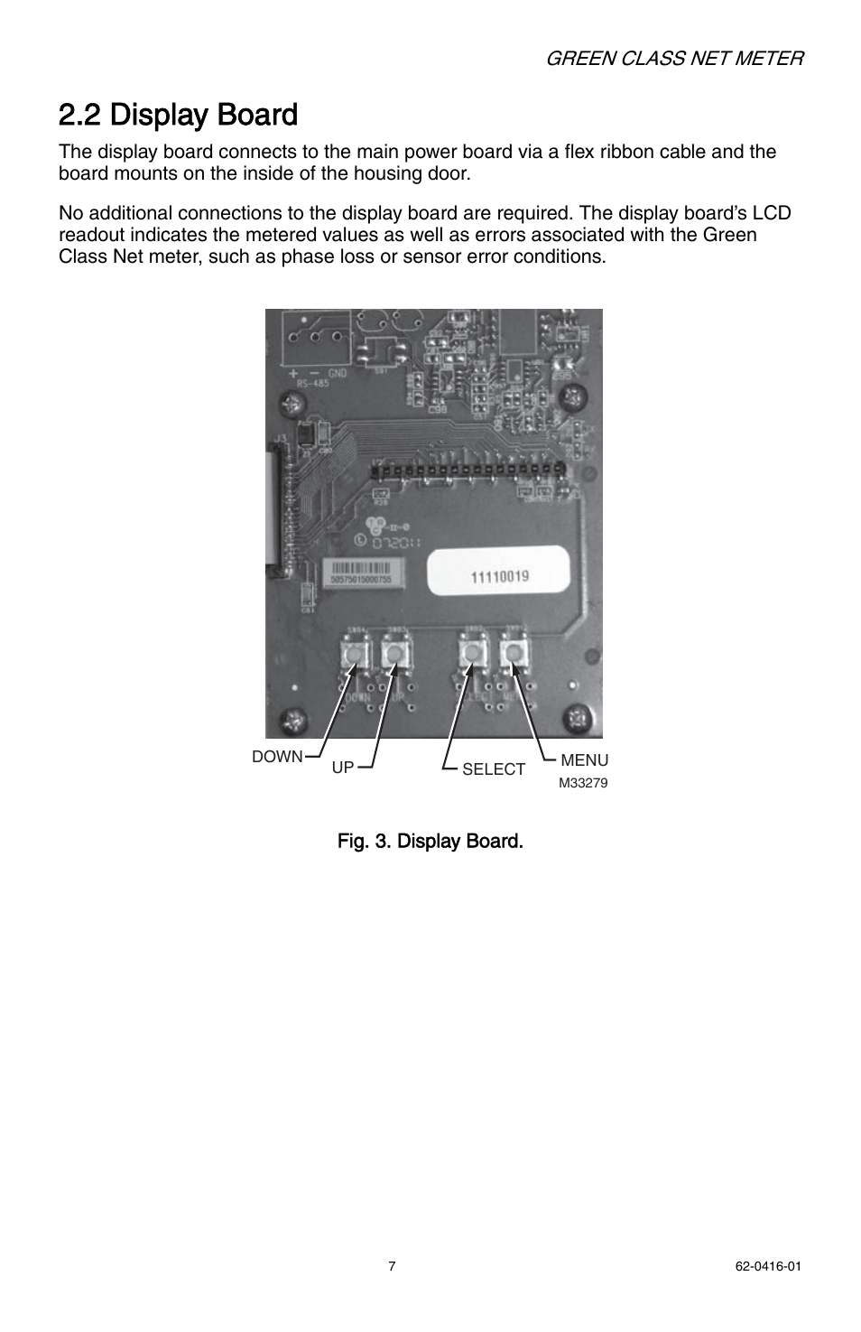 2 display board | E-Mon E50-6003200J*-N-KIT User Manual | Page 7 / 48