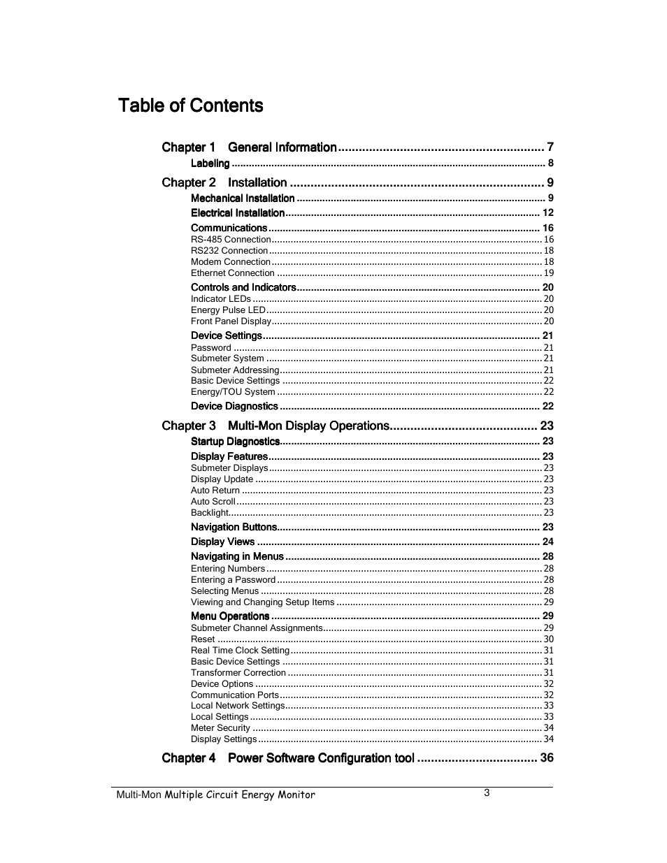 E-Mon E-MM-RTU-D-N User Manual | Page 3 / 72