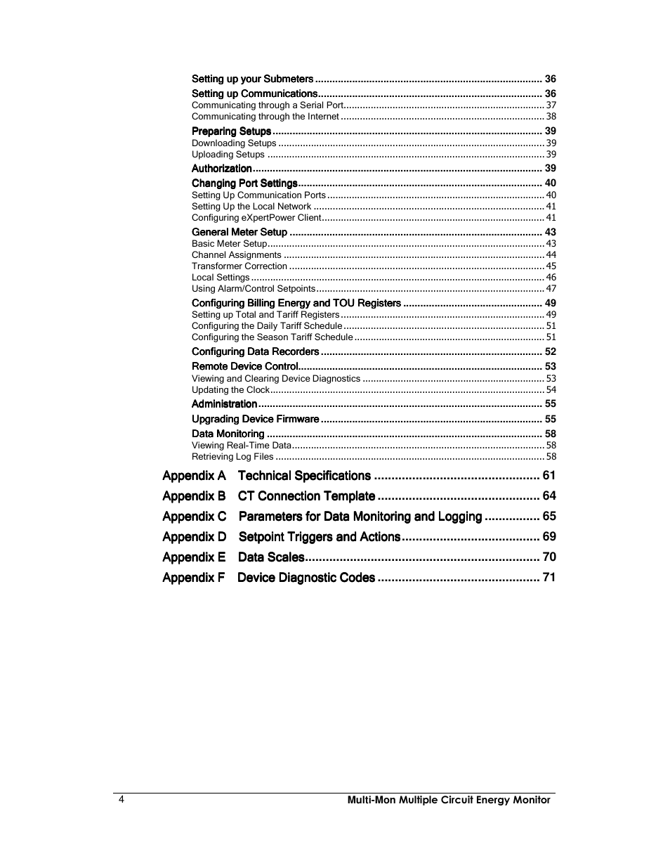 E-Mon E-MM-RTU-D-N User Manual | Page 4 / 72