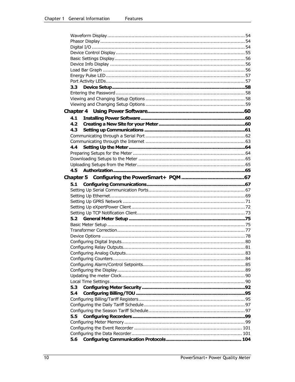 E-Mon E-PS-E-RTU-N User Manual | Page 10 / 160