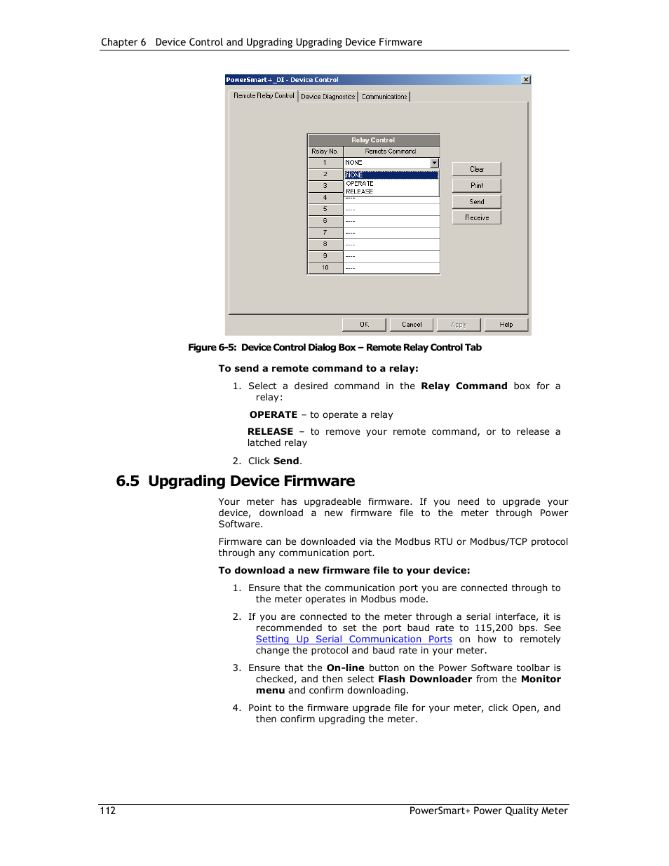 5 upgrading device firmware | E-Mon E-PS-E-RTU-N User Manual | Page 112 / 160