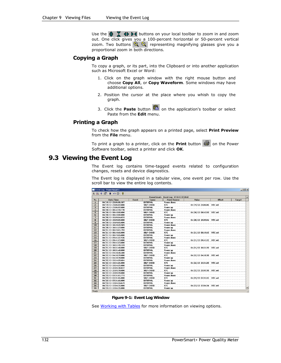 3 viewing the event log | E-Mon E-PS-E-RTU-N User Manual | Page 132 / 160