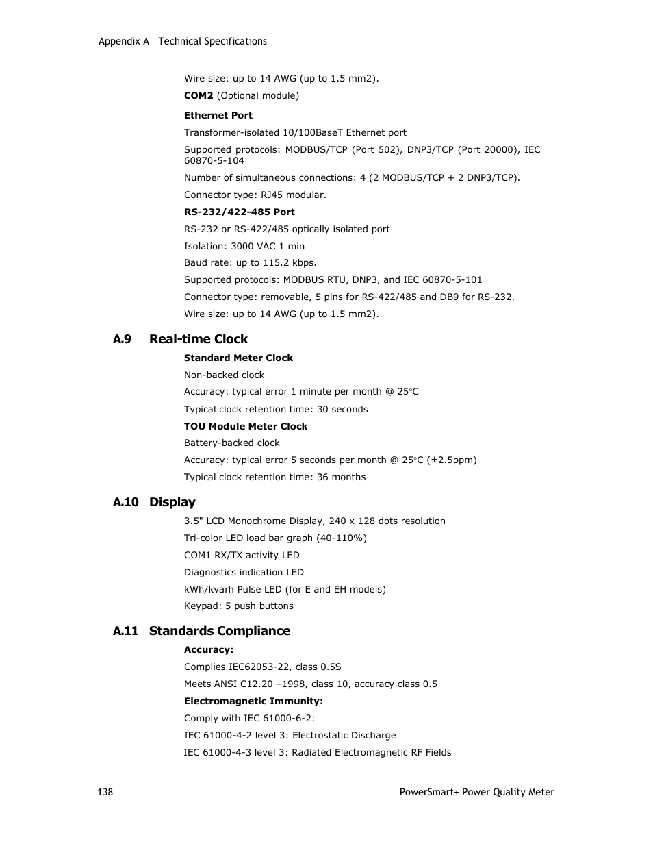 E-Mon E-PS-E-RTU-N User Manual | Page 138 / 160