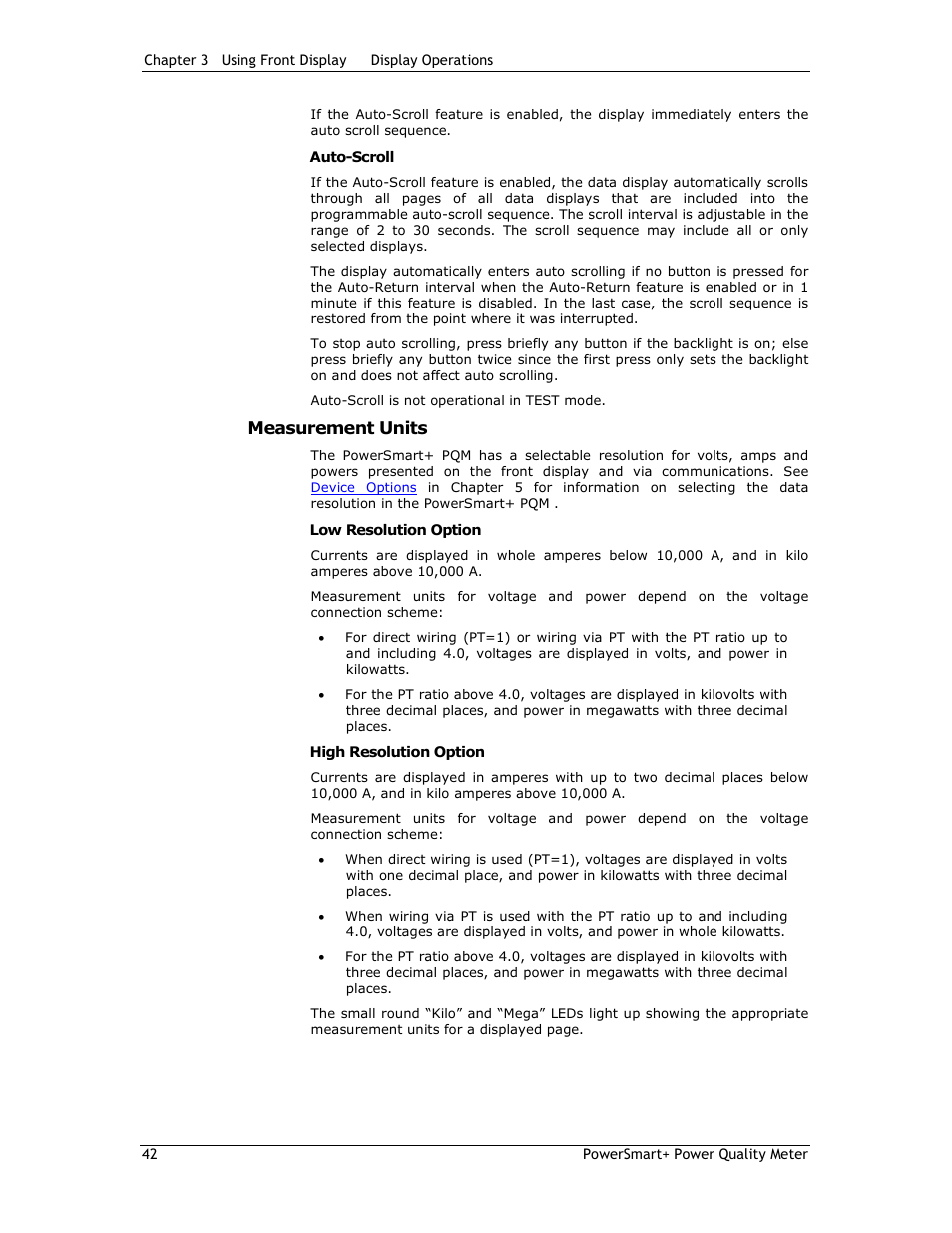 Measurement units | E-Mon E-PS-E-RTU-N User Manual | Page 42 / 160