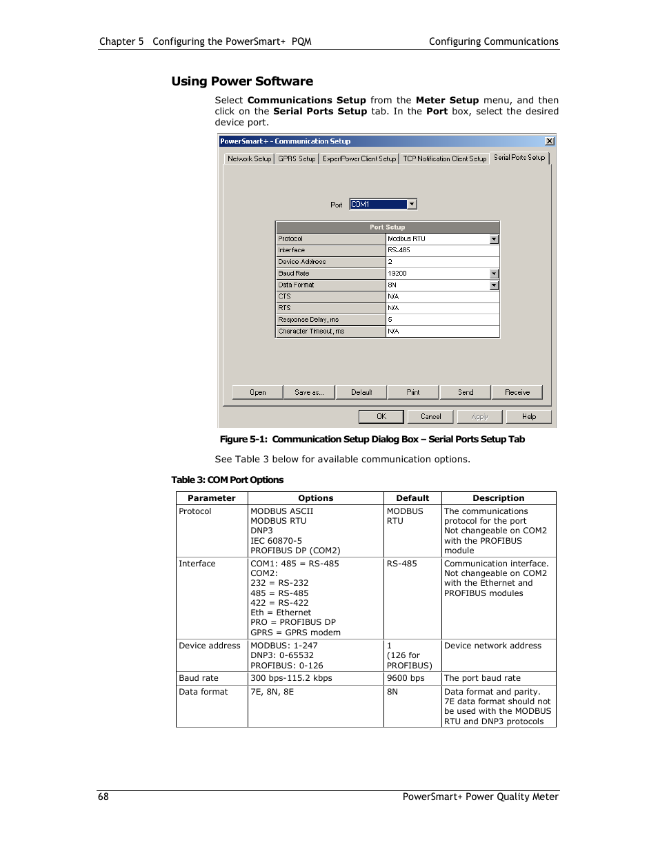 Using power software | E-Mon E-PS-E-RTU-N User Manual | Page 68 / 160