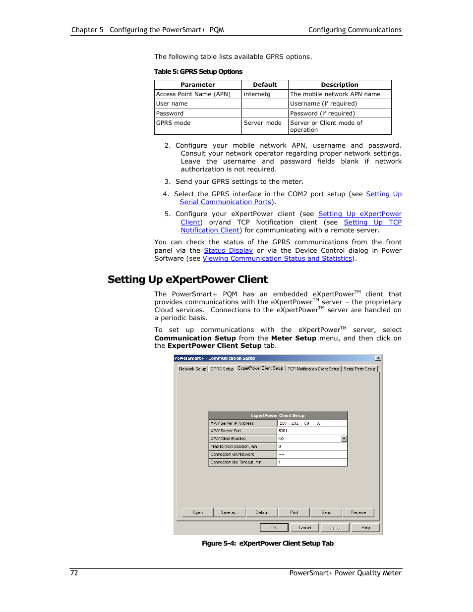 Setting up expertpower client | E-Mon E-PS-E-RTU-N User Manual | Page 72 / 160