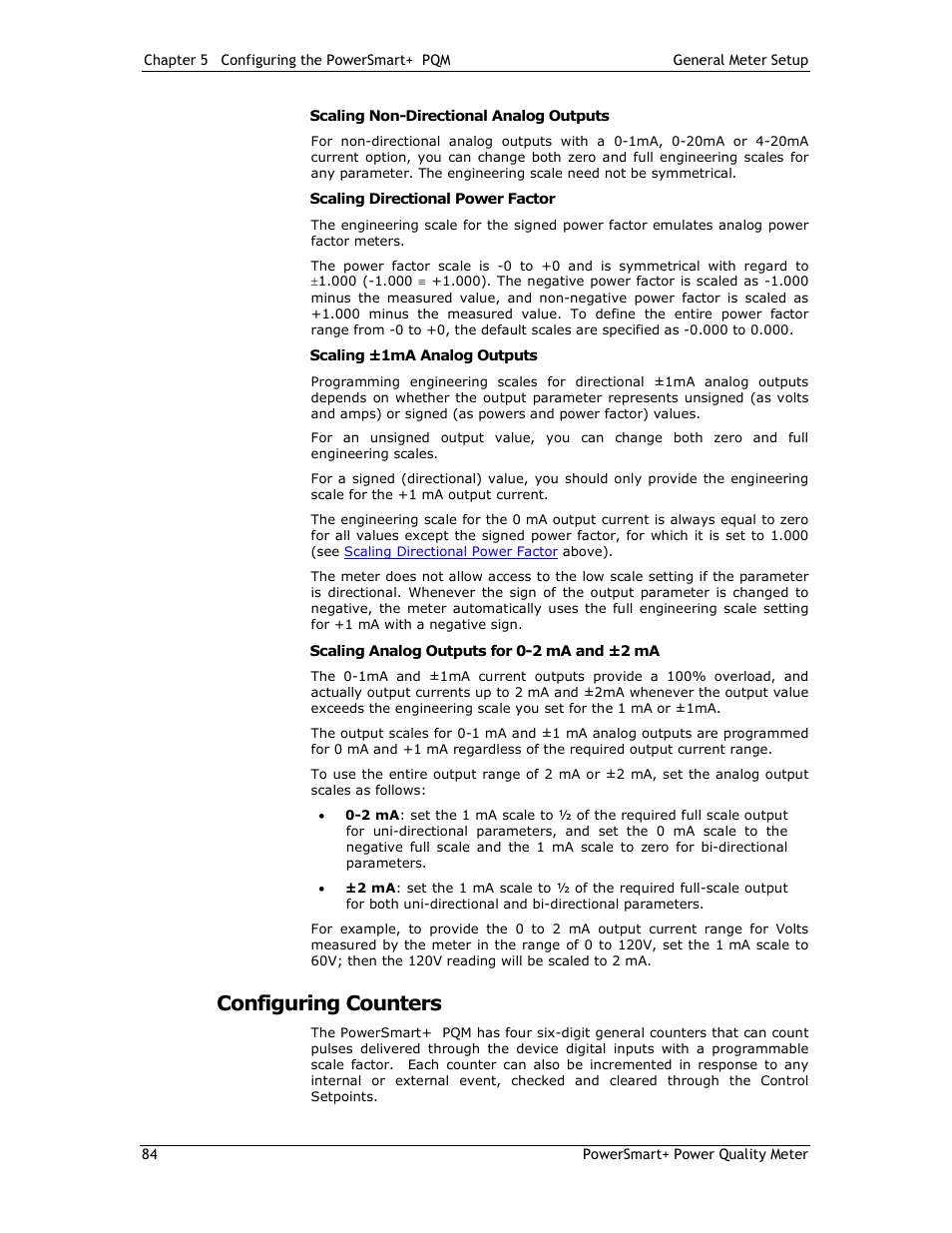 Configuring counters | E-Mon E-PS-E-RTU-N User Manual | Page 84 / 160