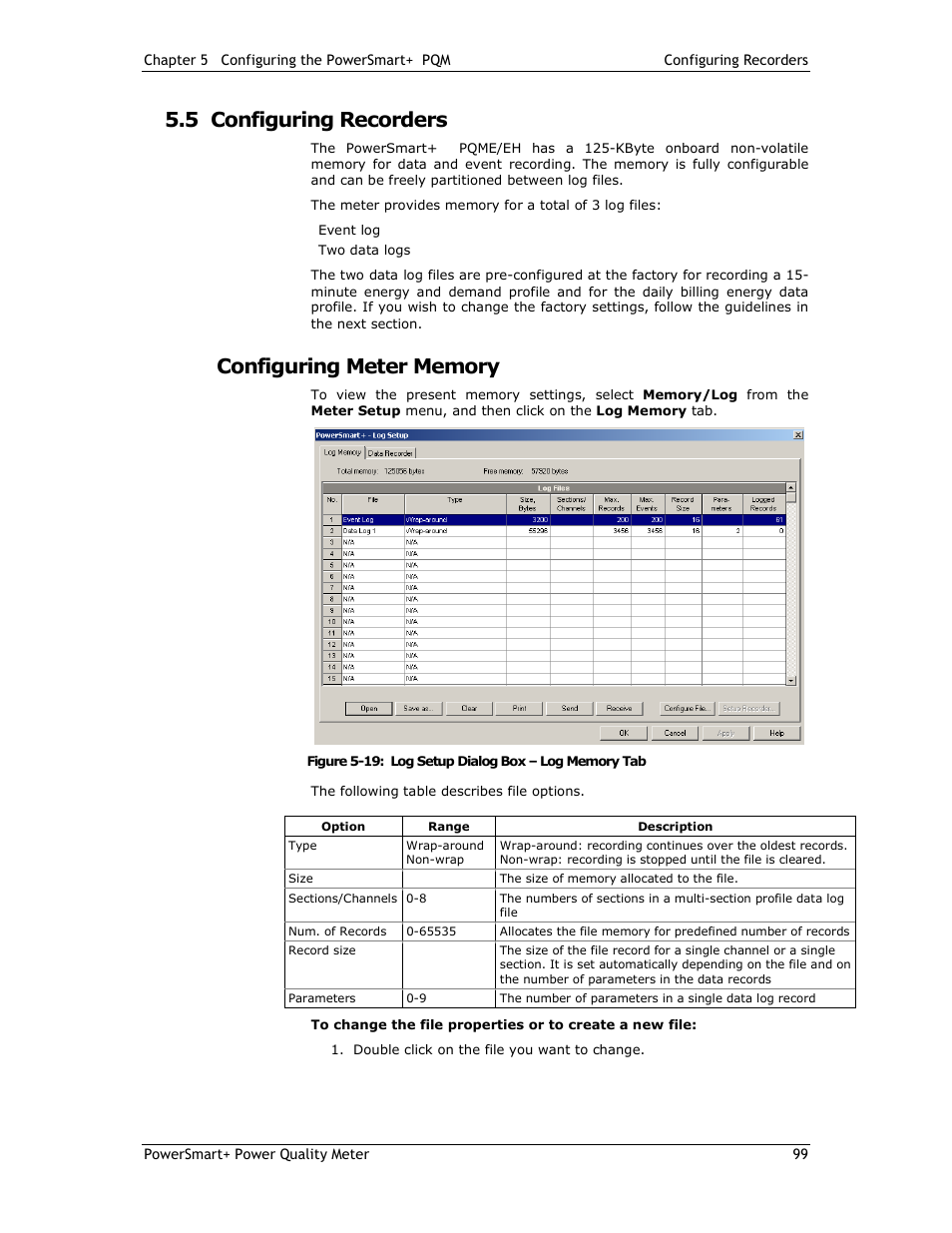 5 configuring recorders | E-Mon E-PS-E-RTU-N User Manual | Page 99 / 160