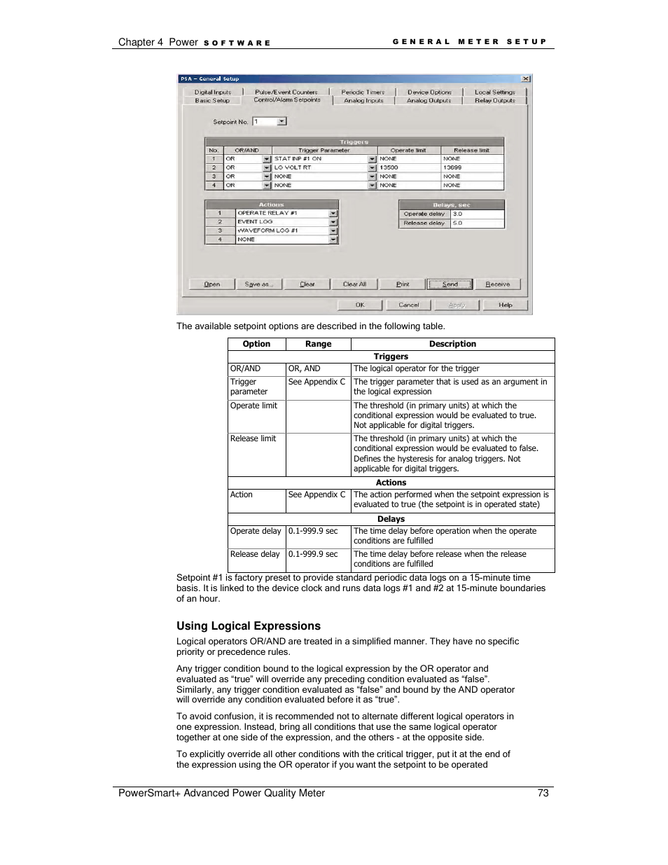Using logical expressions | E-Mon E-PS-A-RTU-N User Manual | Page 73 / 151