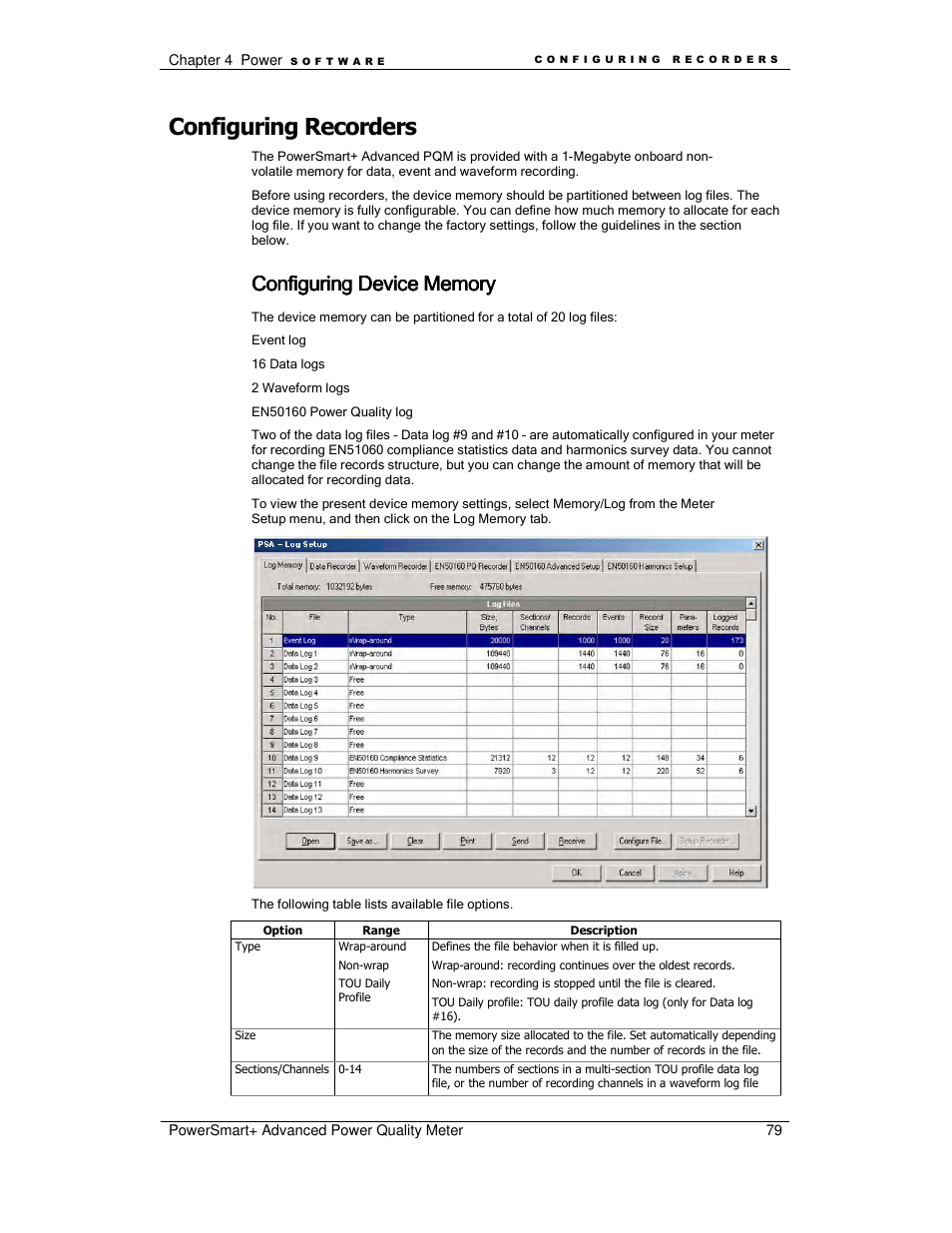 Configuring recorders | E-Mon E-PS-A-RTU-N User Manual | Page 79 / 151