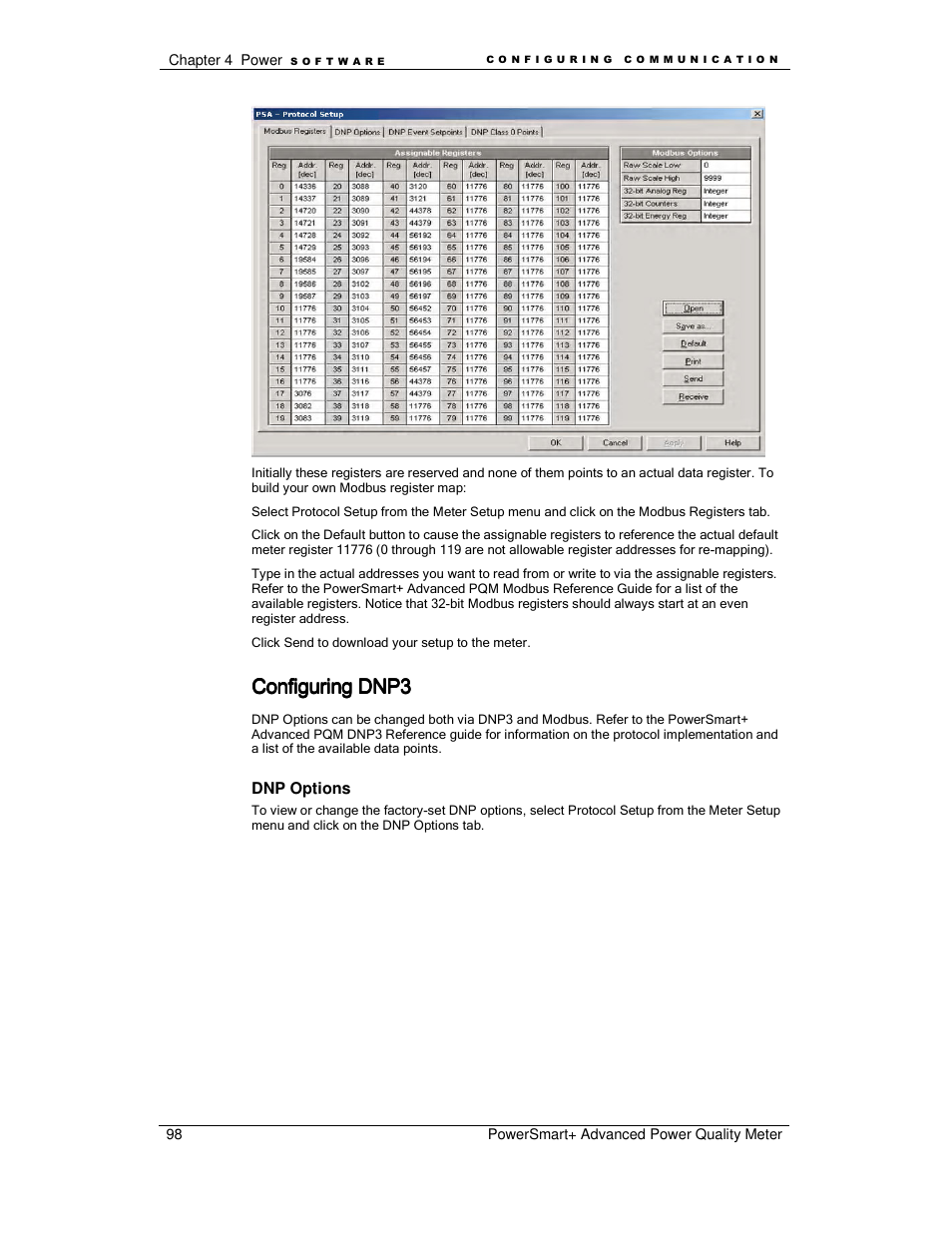Configuring dnp3 | E-Mon E-PS-A-RTU-N User Manual | Page 98 / 151